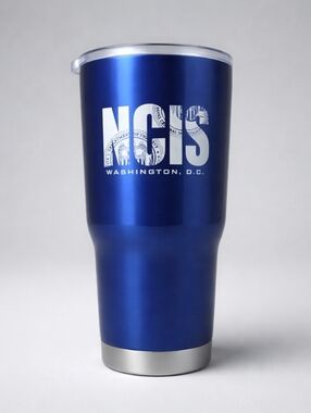 New! Stainless Steel Blue NCIS  20 ounce InsulatedTumbler